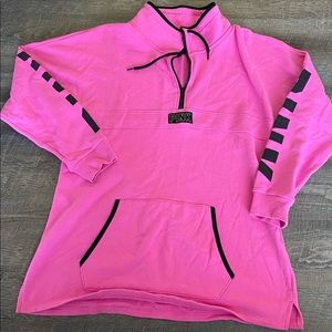 VS PINK Quarter-Zip Sweatshirt